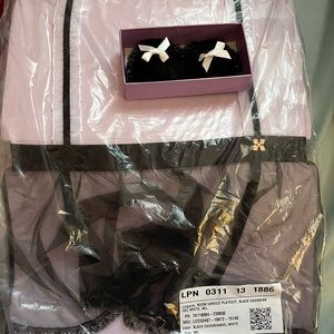 Savage x Fenty Room Service Playsuit and At My Service Nipple Pasties NWT